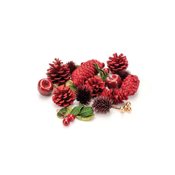 DEKORACIJA GLOSSTYLE 100G RDEČA