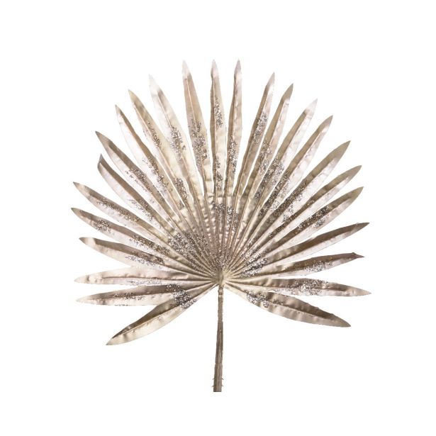 DEKORACIJA LIST PALMA 67 CM ZLAT