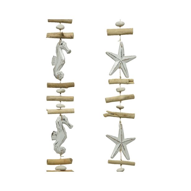 NAMIZNI OKRASEK DECORIS NA VRVICI MORSKI KONJIČEK / ZVEZDA