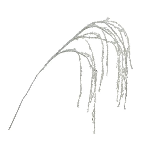 DEKORACIJA VEJICA VRBE Z BLEŠČICAMI, 120 CM