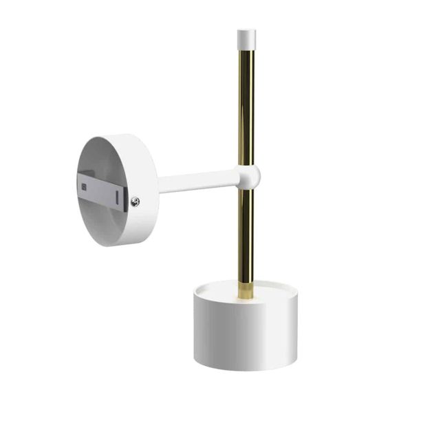 DEKORAT. STENSKA SVETILKA MILAGRO ARENA BELA/ZLATA 1XGX53 MLP7753