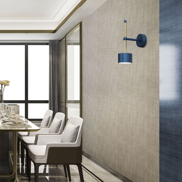 DEKORAT. STENSKA SVETILKA MILAGRO ARENA MODRA/ZLATA 1XGX53 MLP7771