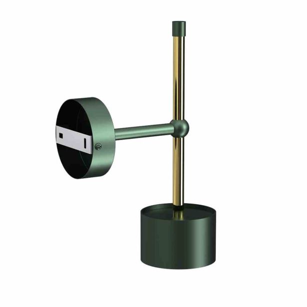 DEKORAT. STENSKA SVETILKA MILAGRO ARENA ZELENA/ZLATA 1XGX53 MLP7765