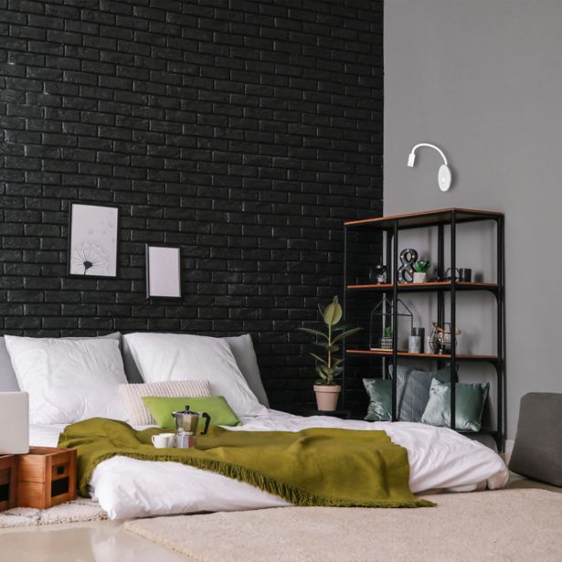 DEKORAT. STENSKA SVETILKA MILAGRO BASE 8W+2W BELA ML6353 NOČNA