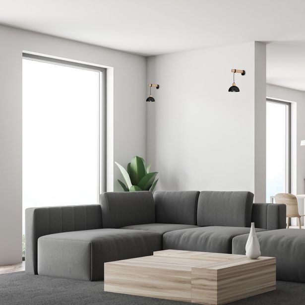 DEKORAT. STENSKA SVETILKA MILAGRO ERIK ČRNA/LES 1XE27 MLP7224