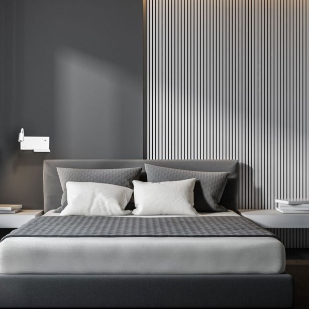 DEKORAT. STENSKA SVETILKA MILAGRO SHELF BELA 4W+5W+2W LED ML6343 NOČNA S POLIČKO