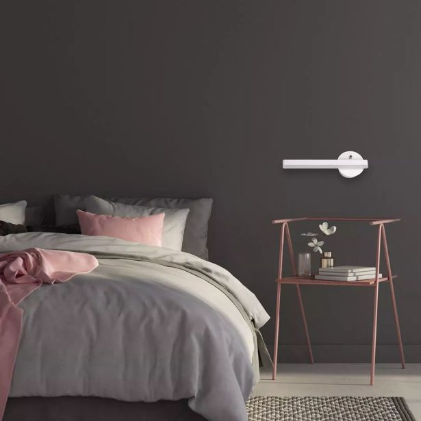 DEKORAT. STENSKA SVETILKA MILAGRO SYDNEY BELA 6W LED LEVA ML6345