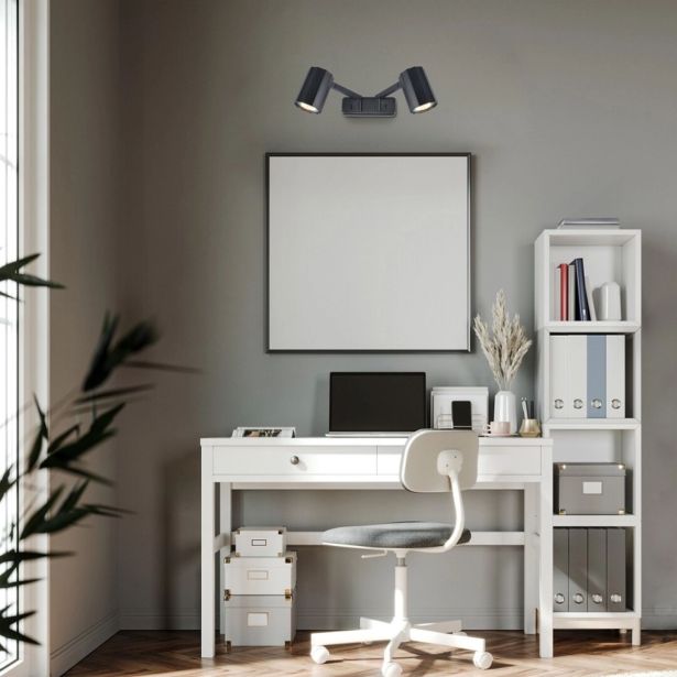 DEKORAT. STENSKA SVETILKA RABALUX KARTER GU10 2X5W L44CM