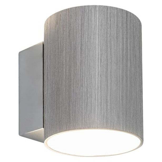 DEKORAT. STENSKA SVETILKA RABALUX KAUNAS 1XG9 CEV ALU