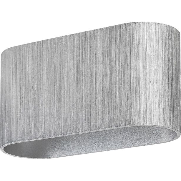 DEKORAT. STENSKA SVETILKA RABALUX KAUNAS 1XG9 OVAL ALU