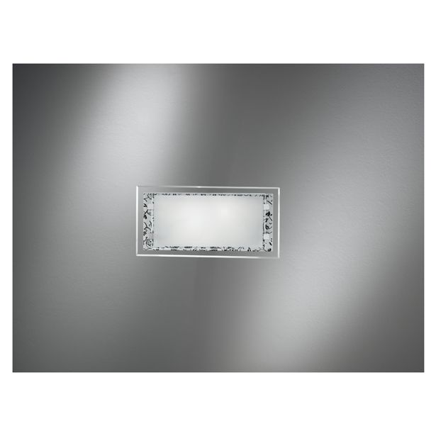 DEKORAT. STENSKA SVETILKA ALPCOM 5743 DEKOR ČRNA