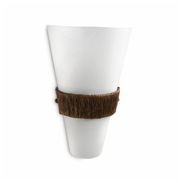 DEKORAT. STENSKA SVETILKA PHILIPS BAKERSFIELD 1X15W E27 33204/43/16 RJAVA