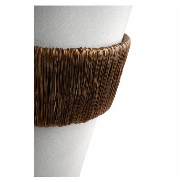 DEKORAT. STENSKA SVETILKA PHILIPS BAKERSFIELD 1X15W E27 33204/43/16 RJAVA