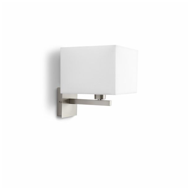 DEKORAT. STENSKA SVETILKA PHILIPS ELY 1X42W E14 36677/31/16 BELA