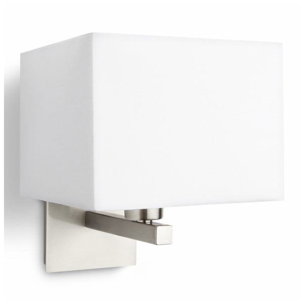 DEKORAT. STENSKA SVETILKA PHILIPS ELY 1X42W E14 36677/31/16 BELA