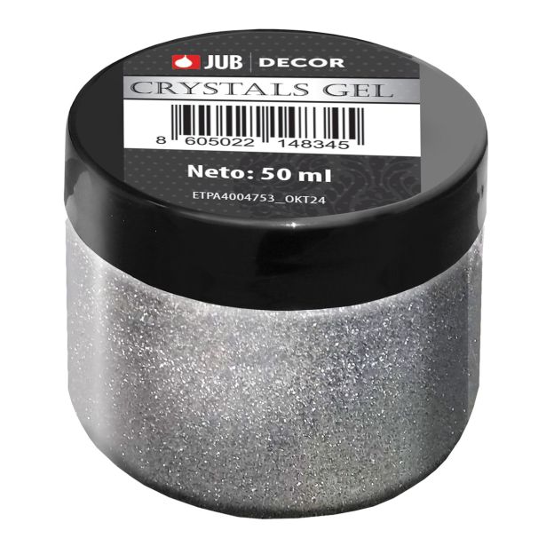 DEKORATIVNA BARVA JUB DECOR CRYSTALS GEL 50 ML