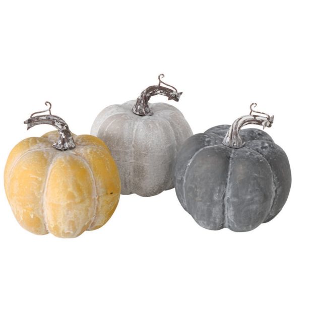 DEKORATIVNA BUČA, 11 CM, SORT