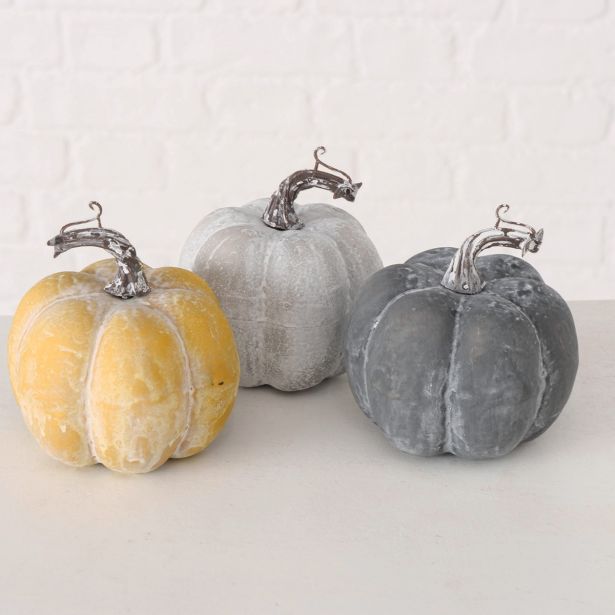 DEKORATIVNA BUČA, 11 CM, SORT