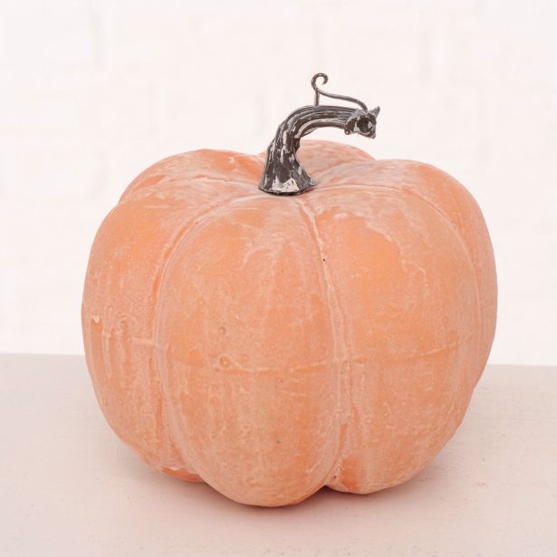 DEKORATIVNA BUČA, 14 CM, SORT