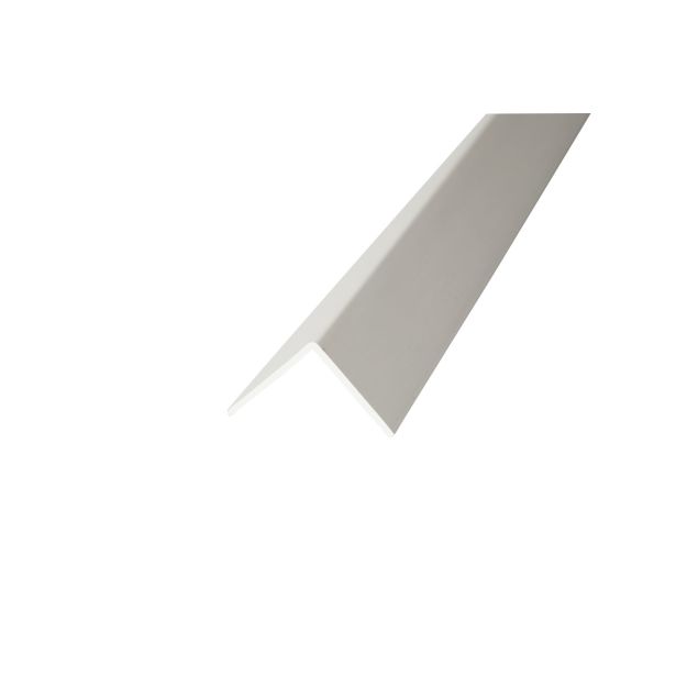 DEKORATIVNA LETEV JMK PVC 25X25MM VOGALNI PROF. DOL. 2.5M BELA