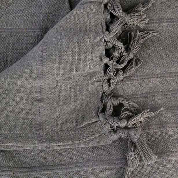 DEKORATIVNA ODEJA ATMOSPHERE 160X220X0, 3CM BOMBAŽNA SIVA