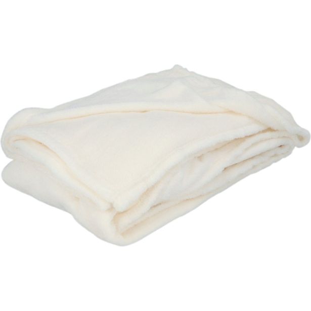 DEKORATIVNA ODEJA DOUCEUR D'INTÉRIEUR FLANELA 180X220 FLANOU NATUR