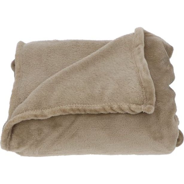 DEKORATIVNA ODEJA DOUCEUR D'INTÉRIEUR FLANELA 180X220 FLANOU RJAVA