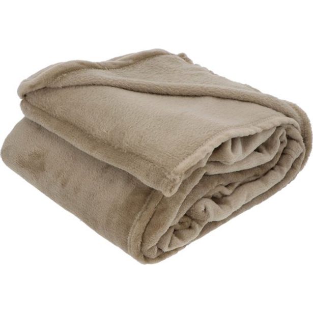 DEKORATIVNA ODEJA DOUCEUR D'INTÉRIEUR FLANELA 180X220 FLANOU RJAVA