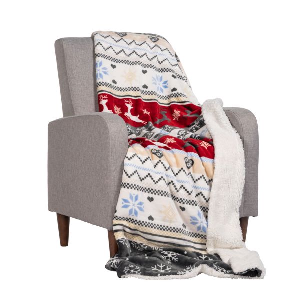 DEKORATIVNA ODEJA SVILANIT BEATRICE 130X200, SNEŽNA