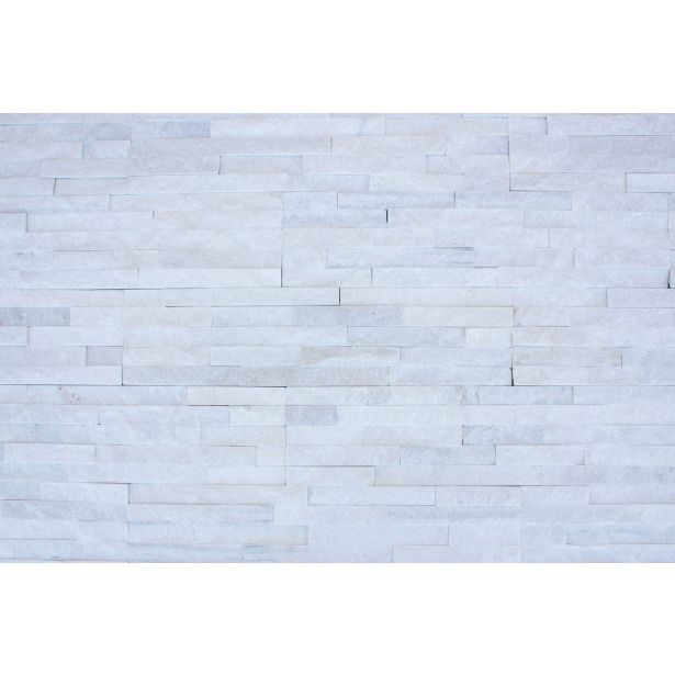 KAMNITA OBLOGA PEARL WHITE (BELI) SLIM 60X15 DEKORATIVNI KAMEN