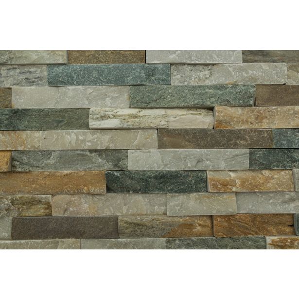 KAMNITA OBLOGA GREY SLIM LINE 60X15CM DEKORATIVNI KAMEN SIV