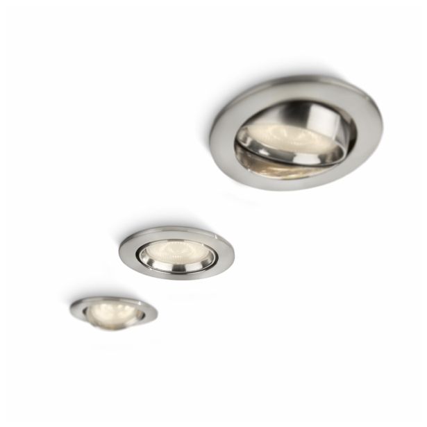 DEKORATIVNI LED REFLEKTOR PHILIPS ELLIPSE 3X3W LED 59030/17/16 NIKELJ