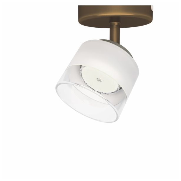 DEKORATIVNI LED REFLEKTOR PHILIPS FREMONT 1X4W LED 53330/06/16 BRONASTA