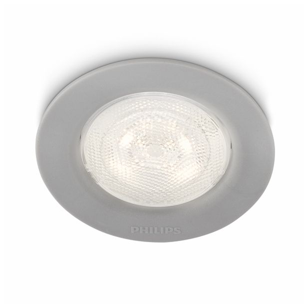 DEKORATIVNI LED REFLEKTOR PHILIPS SCEPTRUM 1X3W LED 59101/87/16 SIVA
