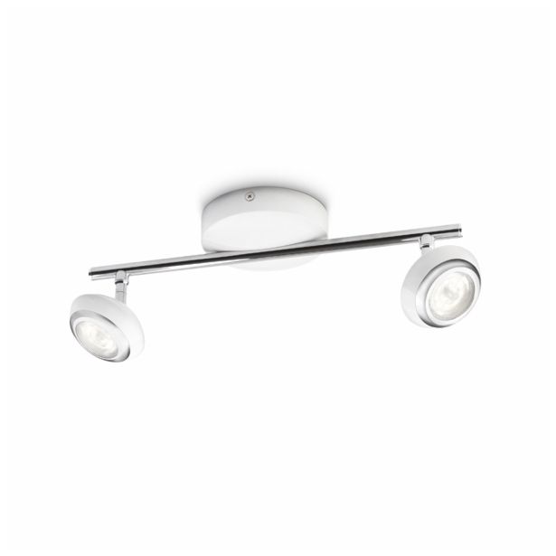 DEKORATIVNI LED REFLEKTOR PHILIPS SEPIA 2X3W LED 57172/31/16 BELA