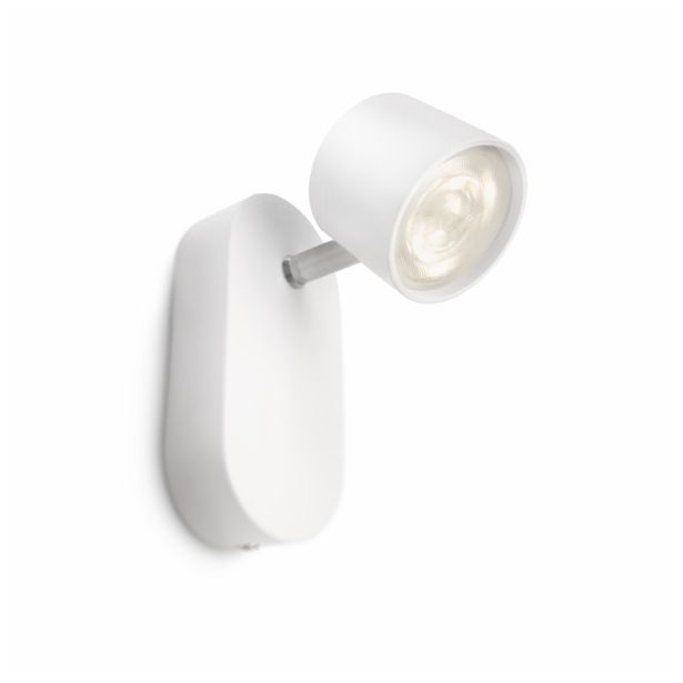 DEKORATIVNI LED REFLEKTOR PHILIPS STAR 1X3W LED 56240/31/16 BELA