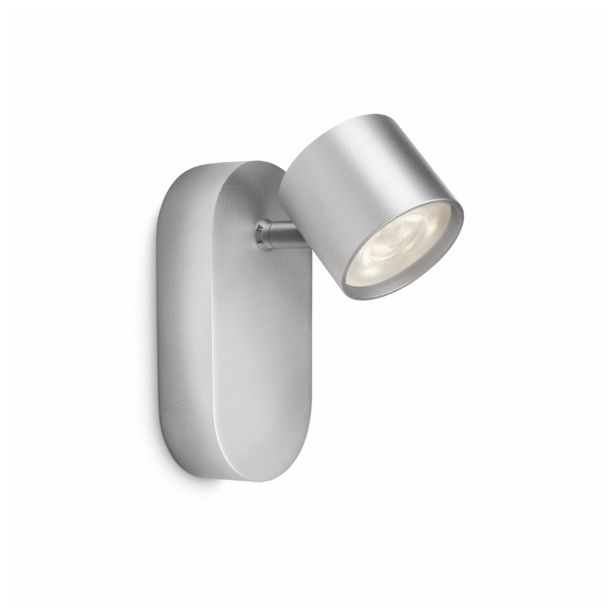 DEKORATIVNI LED REFLEKTOR PHILIPS STAR 1X3W LED 56240/48/16 ALUMINIJ