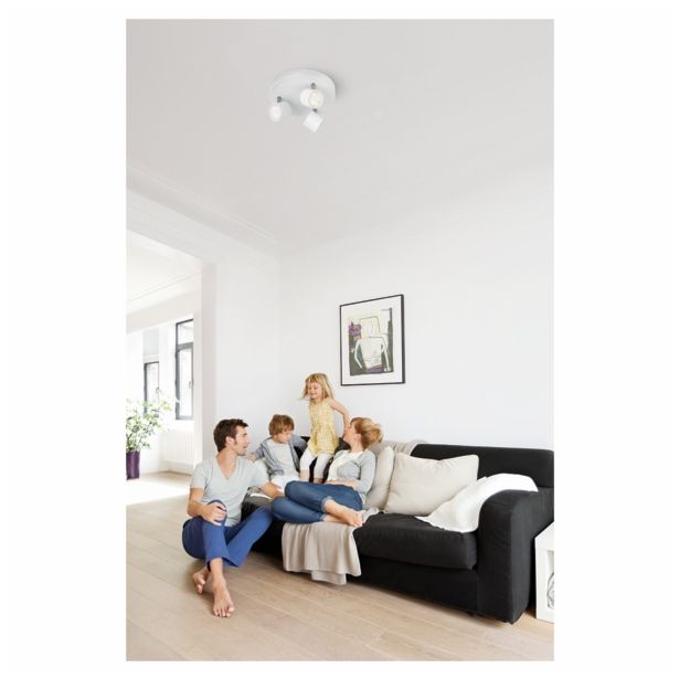 DEKORATIVNI LED REFLEKTOR PHILIPS STAR 3X3W LED 56243/31/16 BELA