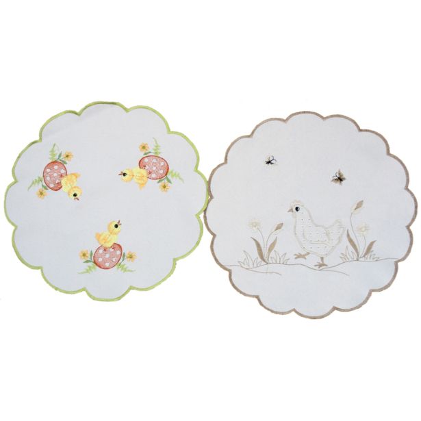 DEKORATIVNI PRT AFIRMA VELIKONOČNI PRTIČEK FI 30 CM I.SK