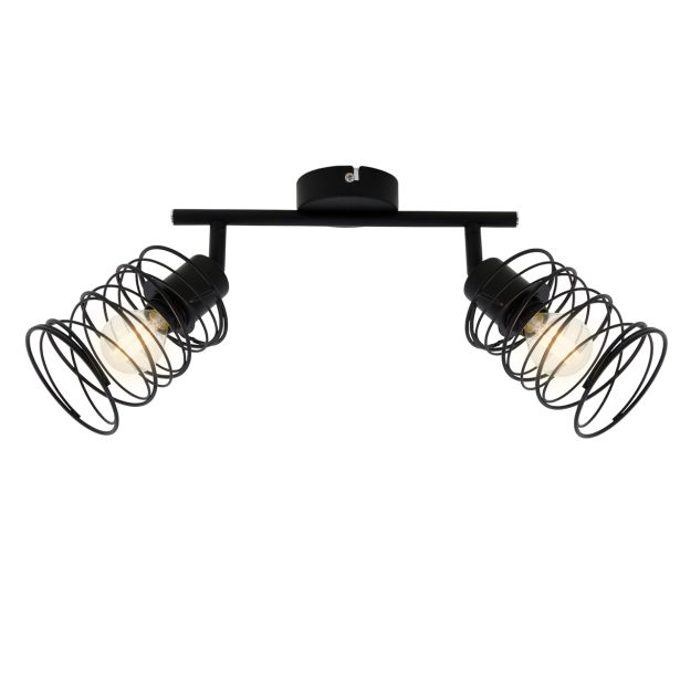 DEKORATIVNI REFLEKTOR BRILONER BLACK SPIRAL 2XE14