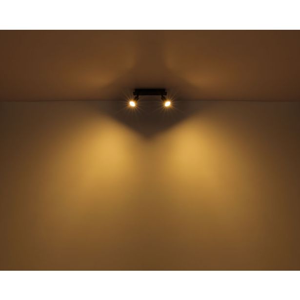 DEKORATIVNI REFLEKTOR DREW 4XGU10 LES / ČRN