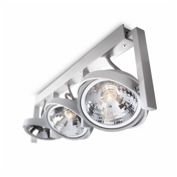 DEKORATIVNI REFLEKTOR PHILIPS FAST 3X42W G9 53063/48/16 ALUMINIJ
