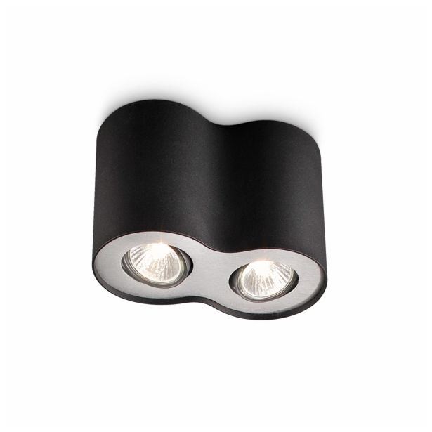 DEKORATIVNI REFLEKTOR PHILIPS PILLAR 2X35W GU10 56332/30/16 ČRNA