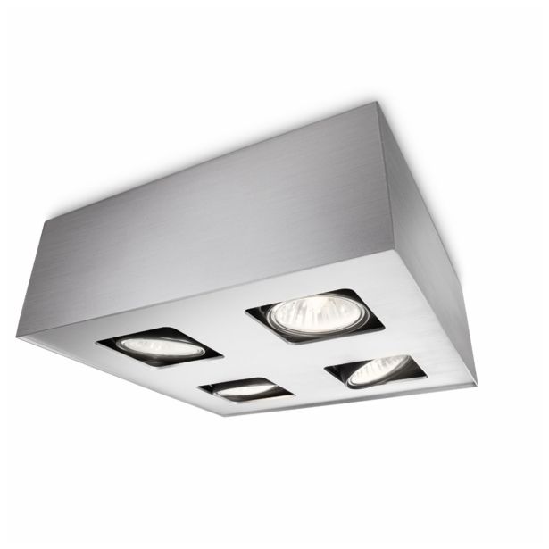 DEKORATIVNI REFLEKTOR PHILIPS TEMPO 4X35W GU10 56234/48/16 ALUMINIJ