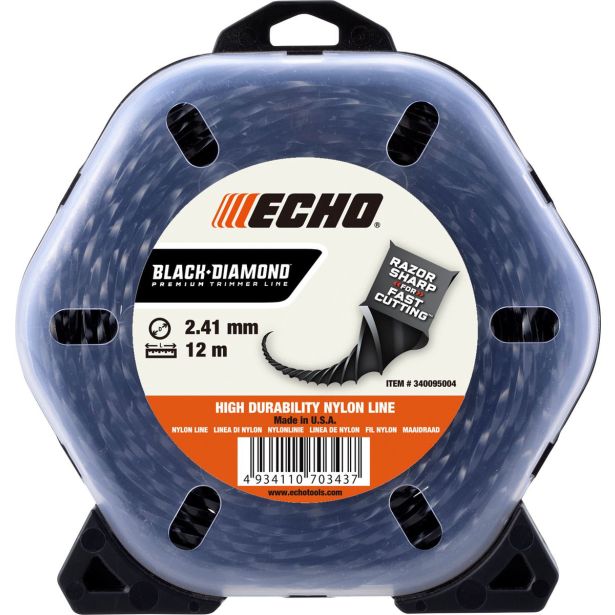 DEL ZA KOSILNICO ECHO LAX 2.41 MM X 12 M BLACK DIAMOND