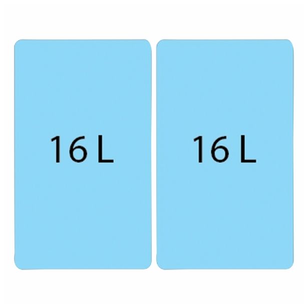 DEL ZA POMIVALNO KORITO ALVEUS SISTEM ZA ZBIRANJE ODPAD. ALIBIO 30, 2X16 L