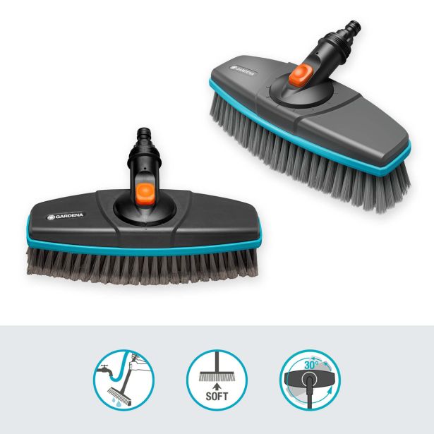 DEL ZA PRANJE GARDENA KRTAČA MEHKA ZA DRŽALO CLEANSYSTEM