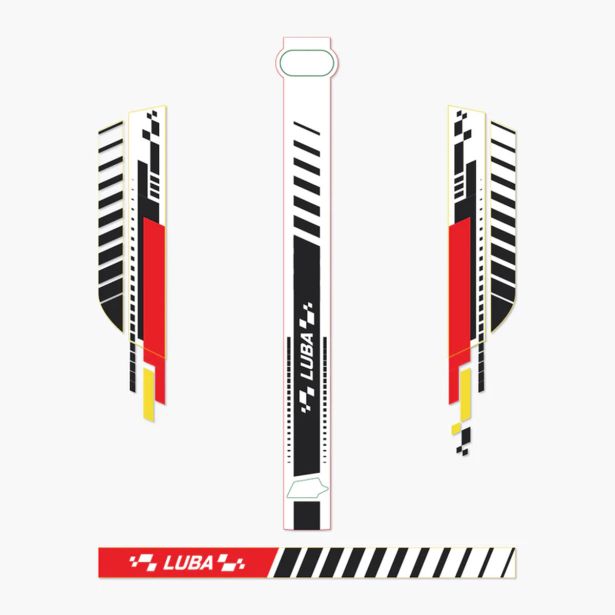 DEL ZA ROBOTSKO KOSILNICO MAMMOTION FORMULA NALEPKE ZA LUBA 2 ,LUBA 2X, LUBA MINI