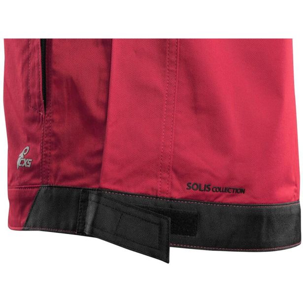 DELOVNA JAKNA CXS SOLIS FLEX 50 RDEČE/ČRNA