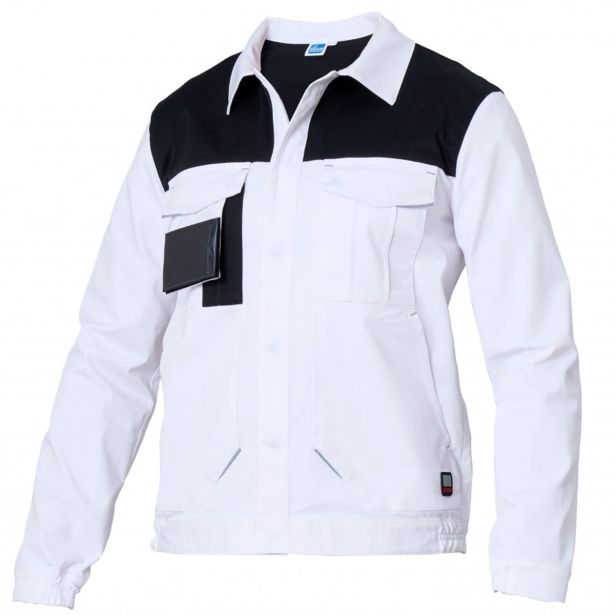 DELOVNA JAKNA SARA KING ŠT.S GRAFIT / ORANŽNA